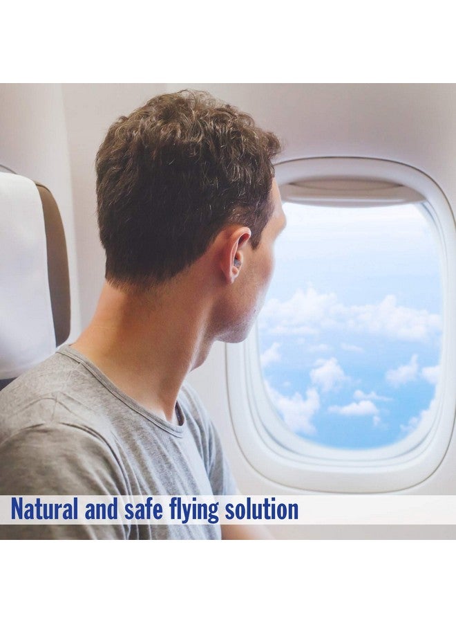 Mack’S Flightguard Airplane Pressure Relief Earplugs 26Db Nrr 33Db Snr Comfortable Safe Travel Ear Plugs For Flying Air Pressure Ear Pain Ear Popping And Noise Reduction