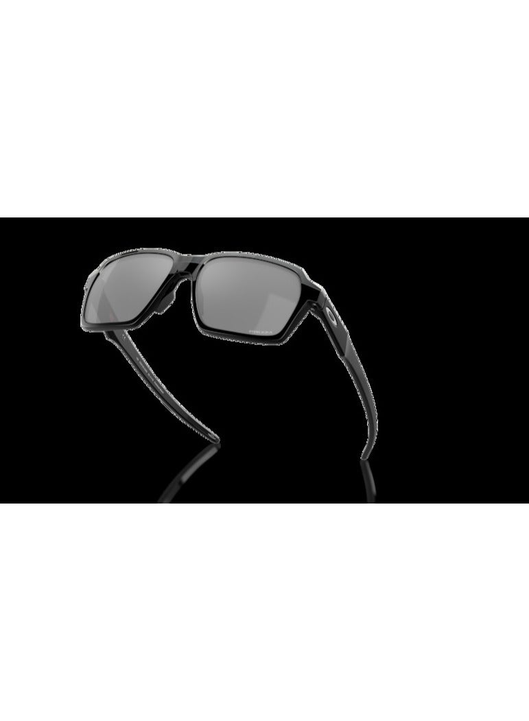 OAKLEY نظارات شمسية للرجال من أوكلي بارلاي 0OO414358 بريزم أسود - Image 4