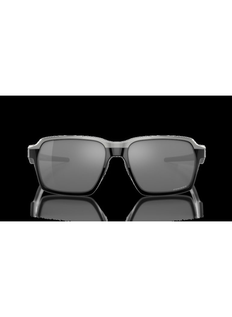 OAKLEY نظارات شمسية للرجال من أوكلي بارلاي 0OO414358 بريزم أسود - Image 2