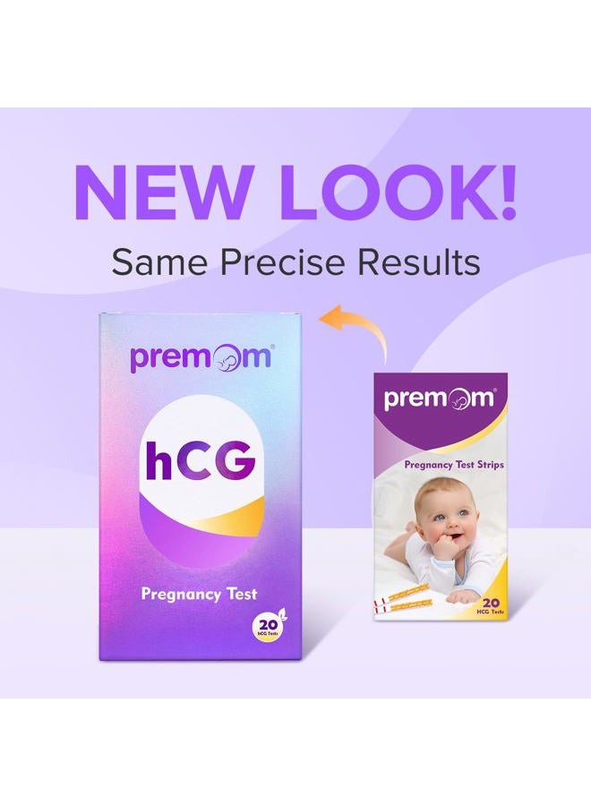 Premom Pregnancy Test Strips: Early Detection Pregnant Test Kits- 20 Pack - Image 2
