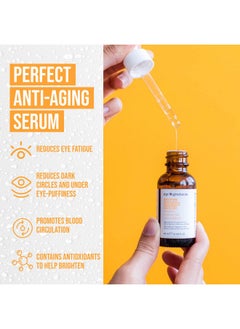 masque Bar My In.Gredients Caffeine Undereye Solution For Dark Circles Puffiness And Wrinkles Anti Aging Treatment For Bags Under Eyes And Fine Lines For Men And Women  - Image 4