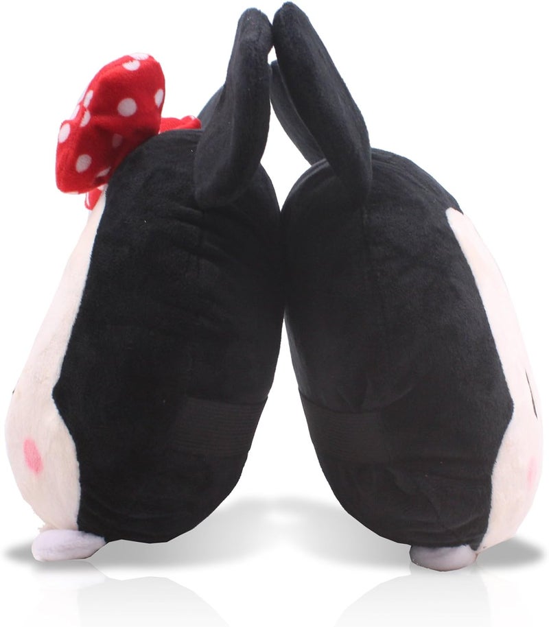 Finex 2 Pcs Set Mickey Minnie Plush Neck Rest Head Support Cushion Pillow for Car Travel - Image 5