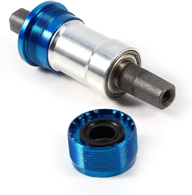 comfrt 68mm Bike Bicycle Square Taper Bottom Crank Bracket Axis with 2 Waterproof Screws (Size : 122.5mm) - Image 4
