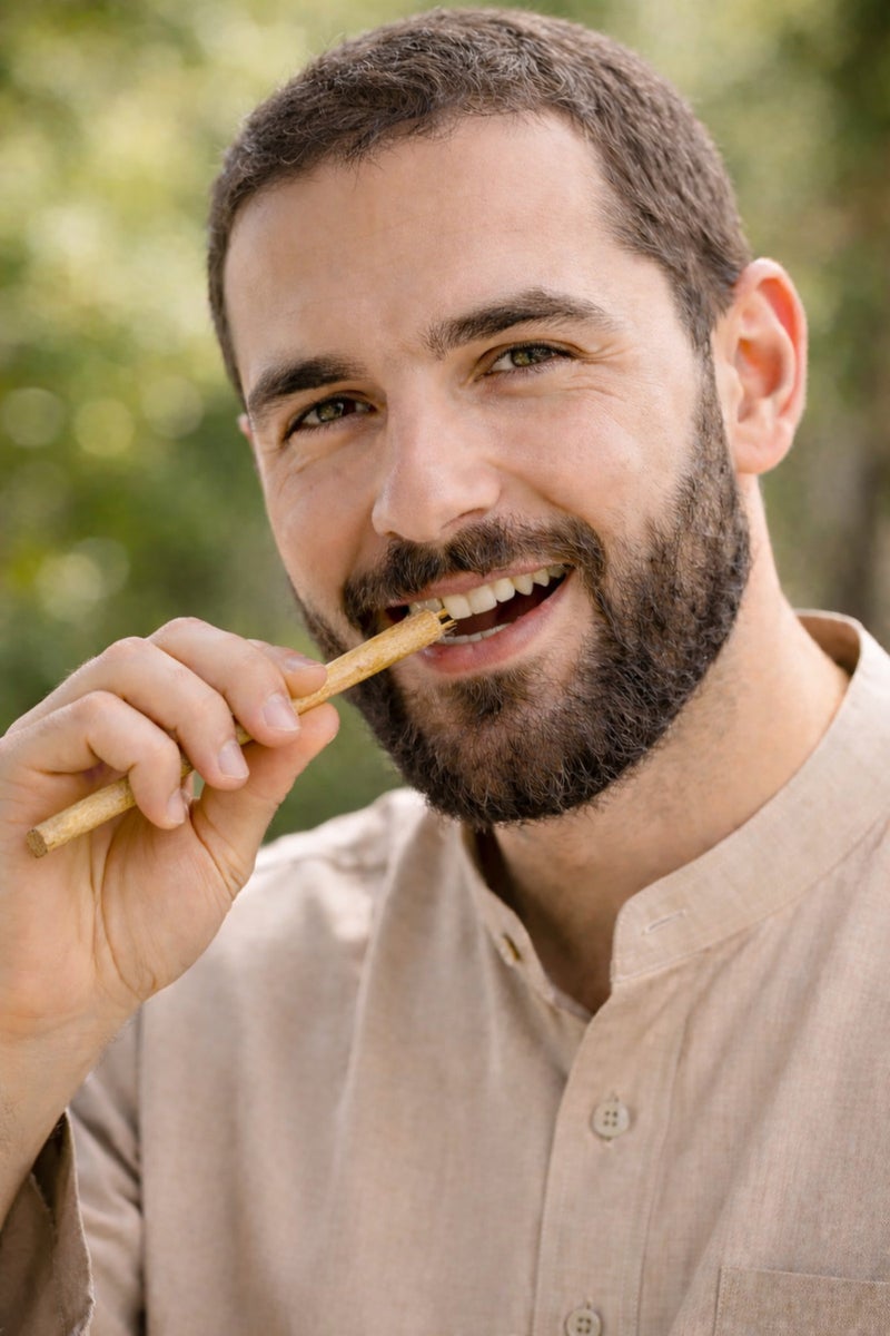 Natural Vacuumed Fresh Miswak Traditional Care for Oral and Dental Cleaning - Image 2