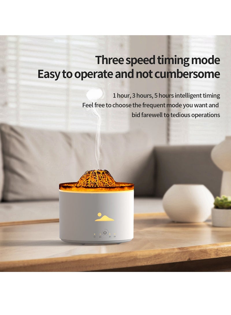 ELTRAZONE مرطب هواء برائحة بركانية بسعة كبيرة: مرطب دخان قنديل البحر البركاني مع جهاز تحكم عن بعد - Image 5