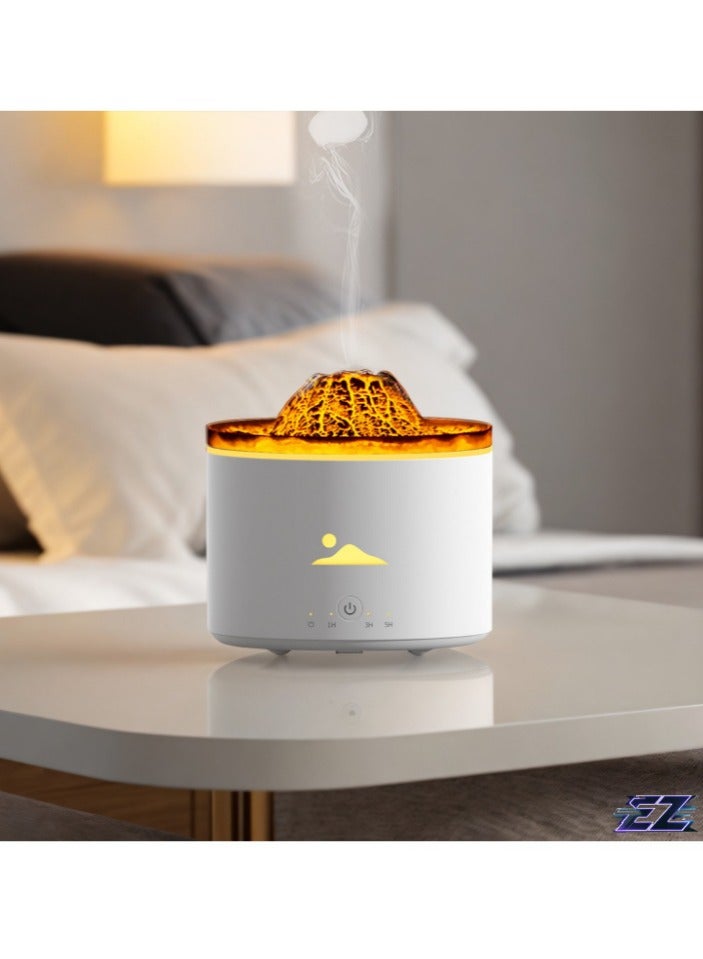 ELTRAZONE مرطب هواء برائحة بركانية بسعة كبيرة: مرطب دخان قنديل البحر البركاني مع جهاز تحكم عن بعد - Image 1