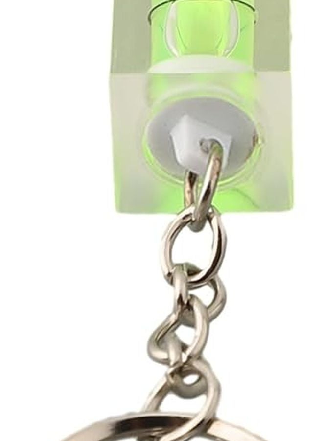 Green Square Acrylic Bubble Level For Precise Horizontal Measurement 40x15x15mm - Image 5