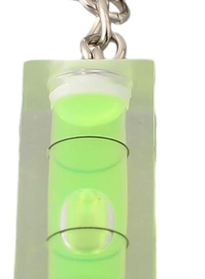 Green Square Acrylic Bubble Level For Precise Horizontal Measurement 40x15x15mm - Image 3