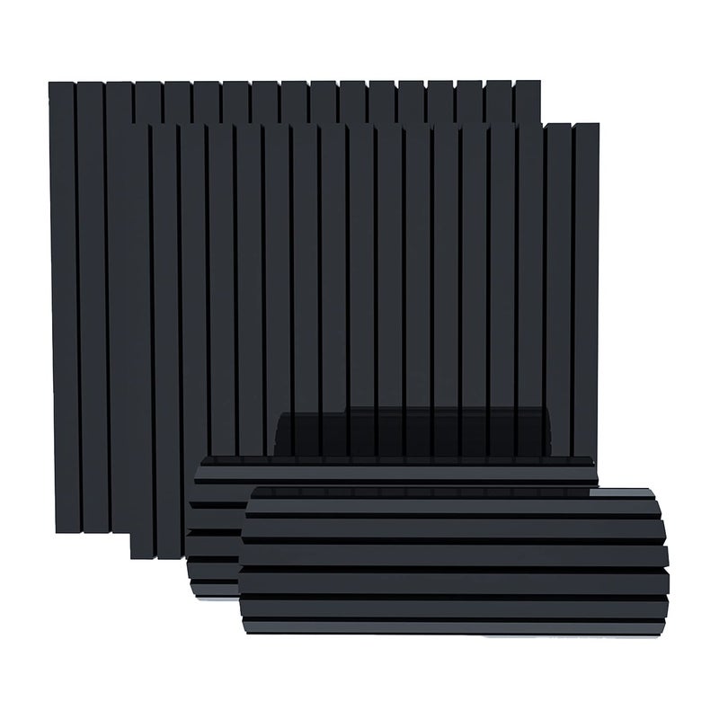 Garage Smith GWP08 Garage Wall Protector Foam Wall Column Corner Guard for Parking Garages Wall Edge Protector Wall Corner Edge and Bumpers Guards 4PackBlack