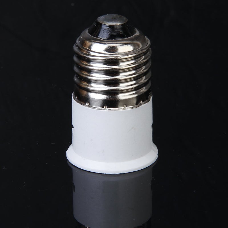 Plastic Bulb Holder 1 Socket Enlarger Adapter WhitePack of 1  - Image 3