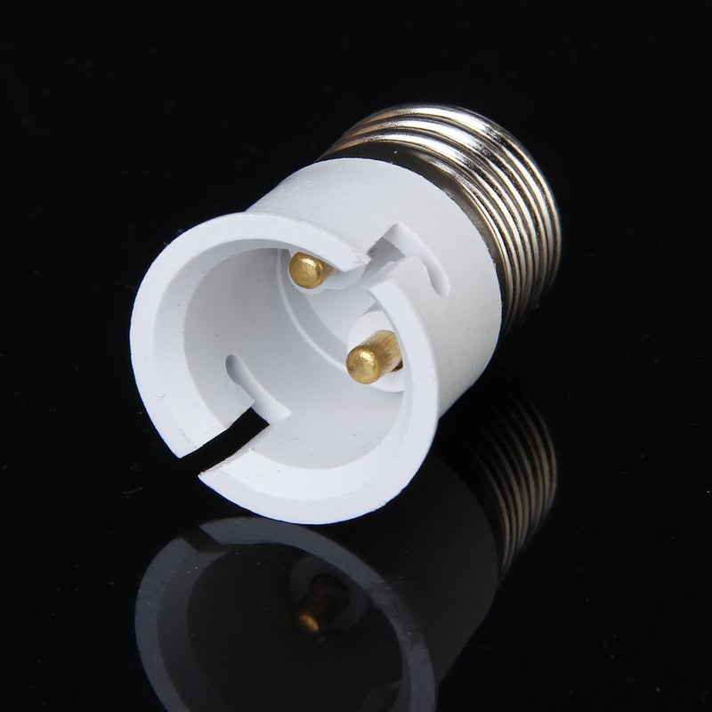 Plastic Bulb Holder 1 Socket Enlarger Adapter WhitePack of 1  - Image 4