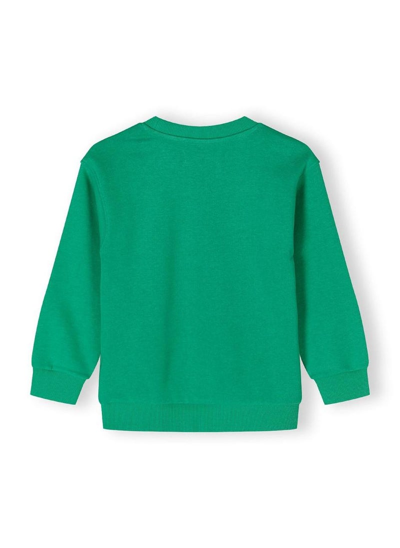 مينوتي سويت شيرت ولادي بفتحة رأس مستديرة وطبعة - Image 3