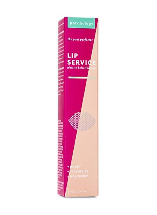 Patchology Lip Service GlossToBalm Lip Treatment Lip Care Products With Hyaluronic Acid, Lip Balm For Dry Cracked Lips, Healing Lip Balm, Lip Moisturizer For Very Dry Lips, Chapped Lip Treatment  - Image 1