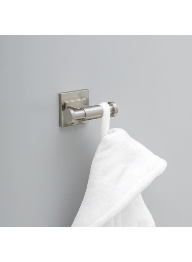 Delta Faucet McLaren (1-Pack) Towel/Robe Hook for Bathroom, SpotShield Brushed Nickel, Wall Mounted MCL35-BN - Image 2