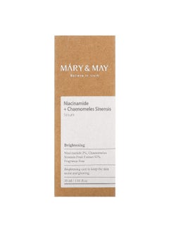 MARY & MAY Mary & May, Niacinamide + Chaenomeles Sinensis, Serum, 1.01 fl oz (30 ml)  - Image 2