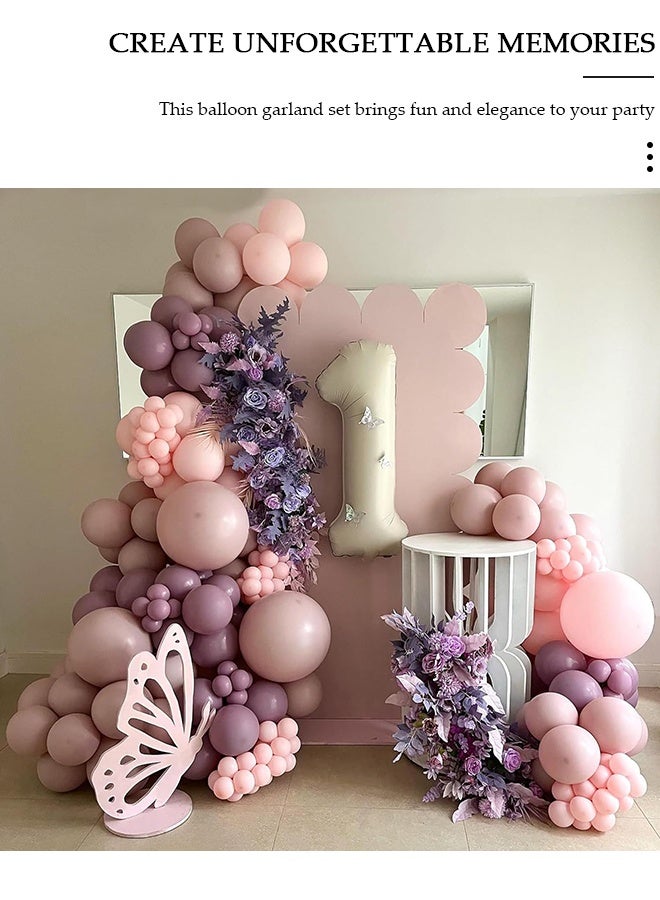 DUNISO زينة عيد ميلاد على شكل فراشة أرجوانية للبالغين والأطفال، زينة حفلات عيد ميلاد سعيد، لافتة عيد ميلاد سعيد وحروف بالون عيد ميلاد - Image 5
