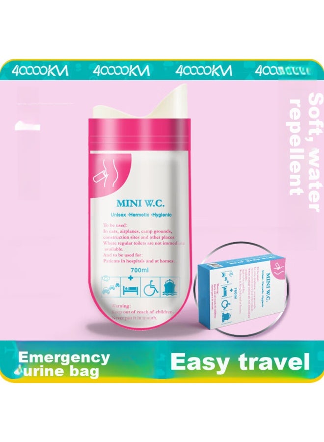 Forty thousand kilometers 40,000 Km Emergency Urine Bag, Disposable Urinal Urine Bottle, Unisex Car Toilet Portable Urine Collection Device Sw1204 - Image 1