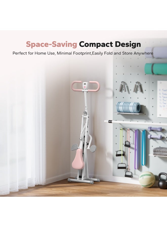 ميراتش جهاز القرفصاء، جهاز التجديف MERACH R07 2 في 1، جهاز تمرين سهل التركيب وقابل للطي، جهاز تدريب الأرداف، جهاز تمرين منزلي للأرداف والساقين - Image 5