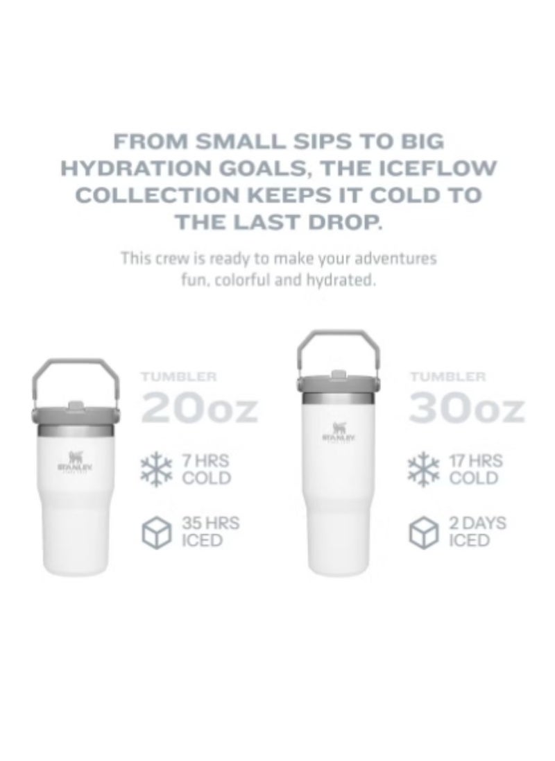 Stanley - Stanley Stainless Steel Tumbler Stanley Stainless Steel Tumbler - Vacuum Insulated Water Bottle for Home, Office or Car, Reusable Tumbler with Leak-Proof Straw, Keeps Cold for 11 Hours or Iced for 2 Days, 30 oz - Image 1