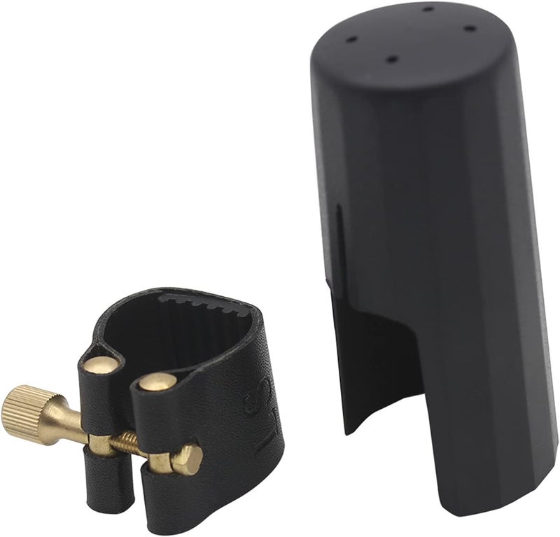 Lerodite Ligature Fastener with Mouthpiece Cap Alto/Tenor/Soprano (Optional) for Saxophone Mouthpiece (for Alto) - Image 2