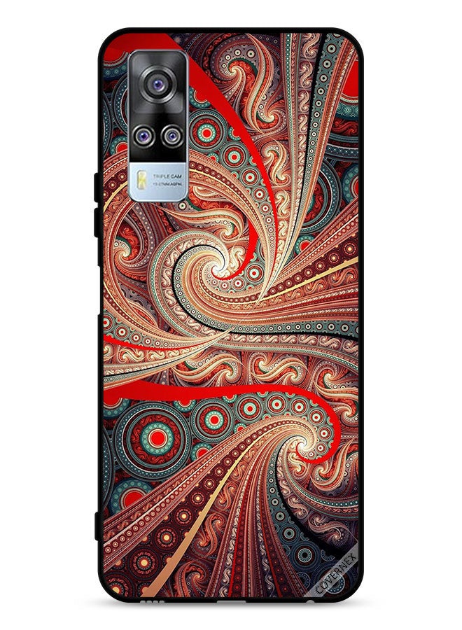 Covernex vivo Y53s 4G Protective Case Cover Wavy Pattern - Image 1