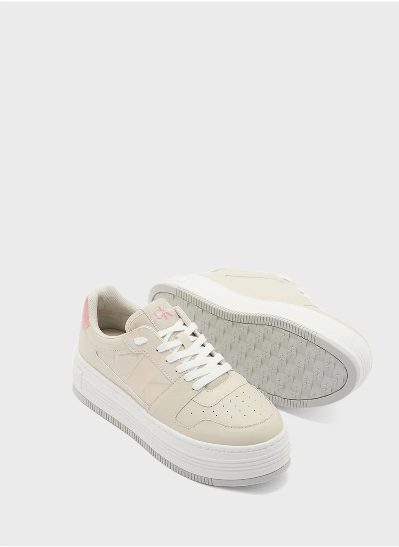 Calvin Klein Jeans Lace Up Low Top Sneakers