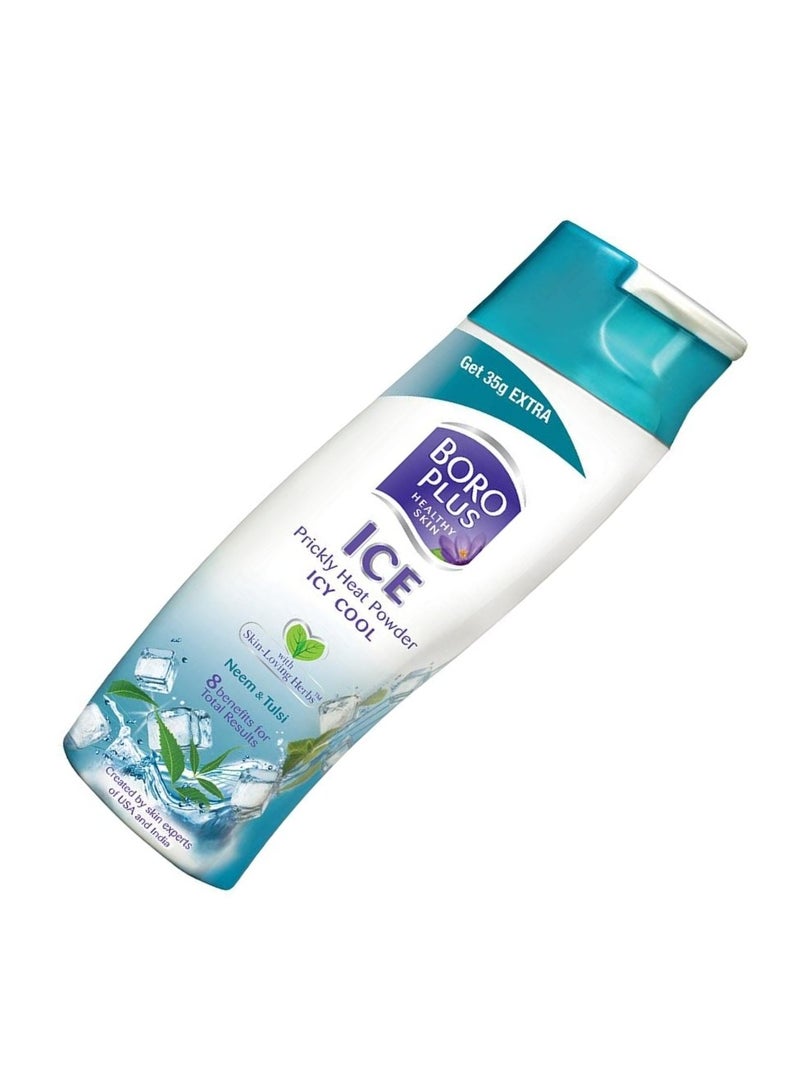 BoroPlus Talc Prickly Heat Ice Cool Powder, 185g - Image 3