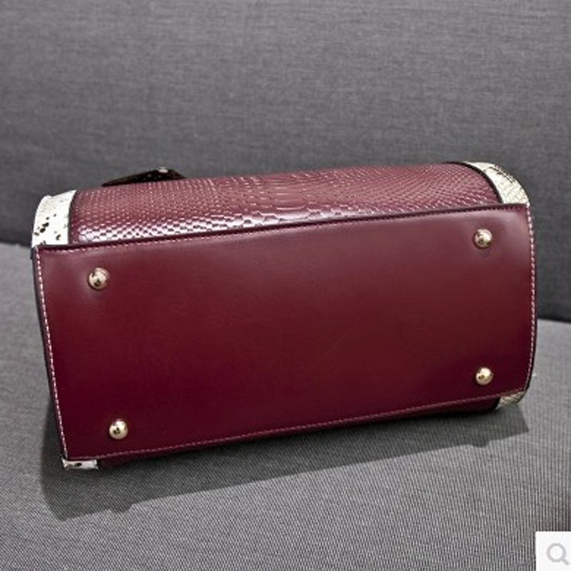 Bag Women'S Elegant Handbag Women'S Elegant Large Capacity Fashionable Atmosphere Trendy Western Style Shoulder Bag - Image 3