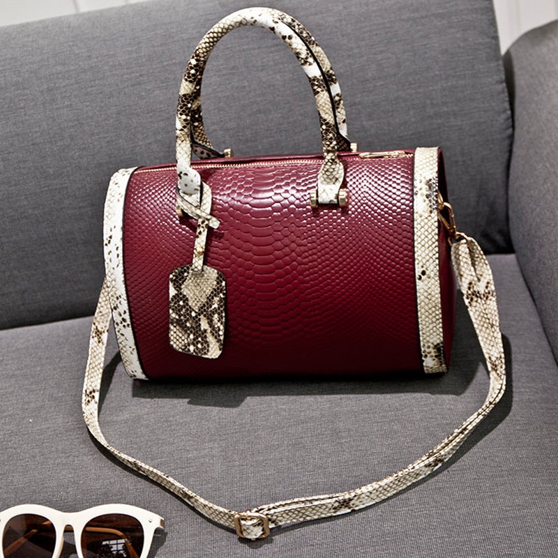 Bag Women'S Elegant Handbag Women'S Elegant Large Capacity Fashionable Atmosphere Trendy Western Style Shoulder Bag - Image 5