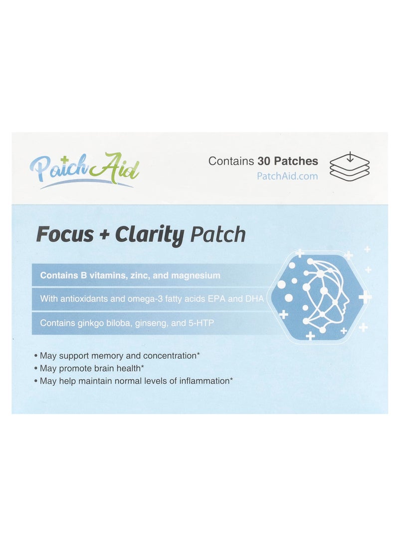 PatchAid Focus + Clarity Patch , 30 Patches