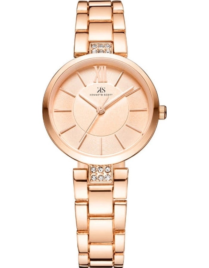 KENNETH SCOTT Women's Stainless Steel Analog Watch K23533-RBKK - 30 mm - Image 1