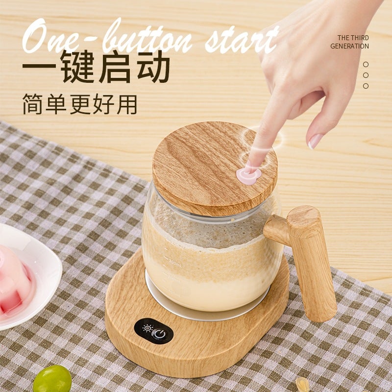 Japanese-Style Automatic Mixing Cup – 400ML Electric Mug for Coffee and Milk - Image 4