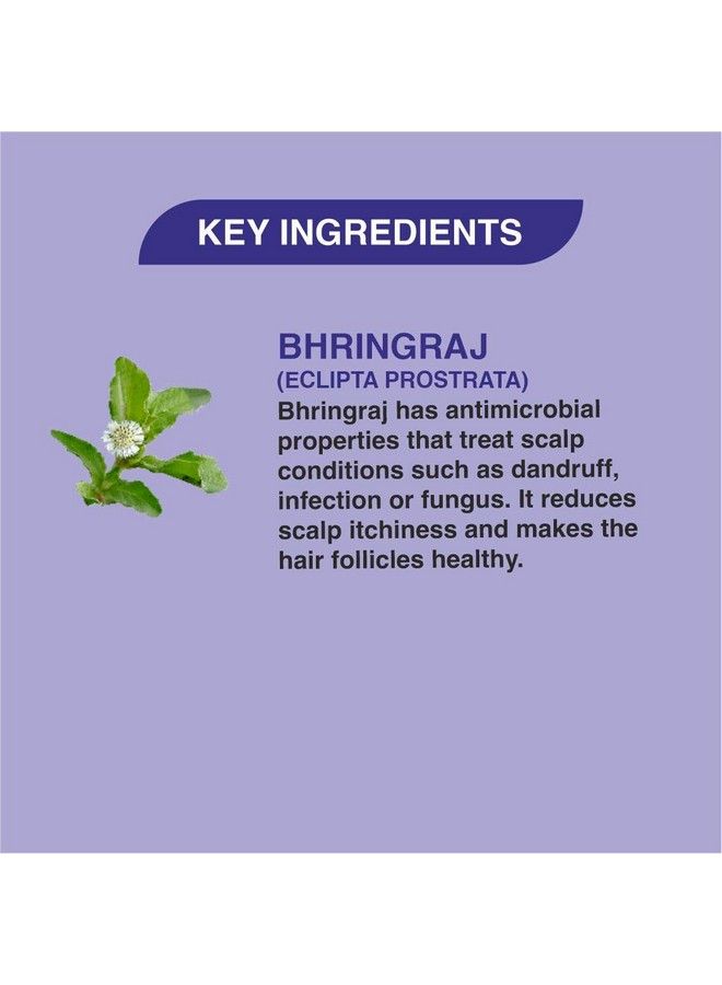 khadi veda Herbal Bhringraj Hair Oil 100 Ml ; For Undernourished & Dull Hair ; Reduces Hair Roughness ; Stops Hair Fall ; Increases Blood Circulation ; No Synthetic Colour. - Image 5