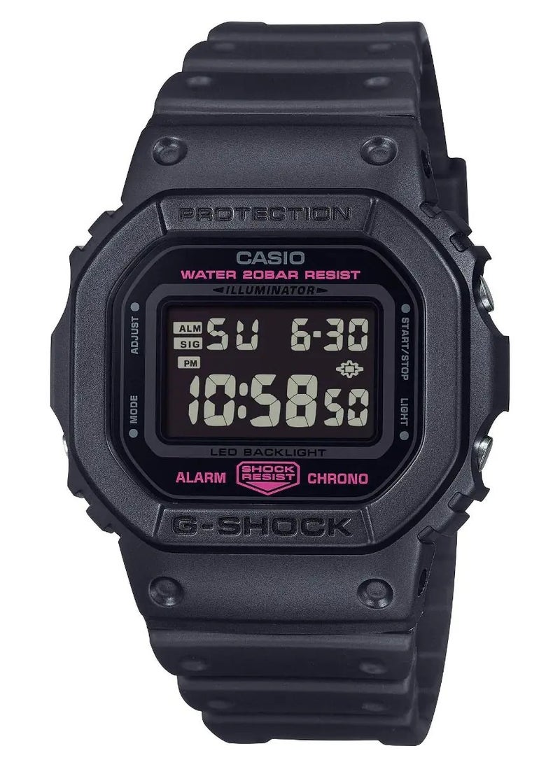 G-SHOCK G-SHOCK Pink Ribbon Women's Digital Watch - DW-5600PK-1DR  - Image 1
