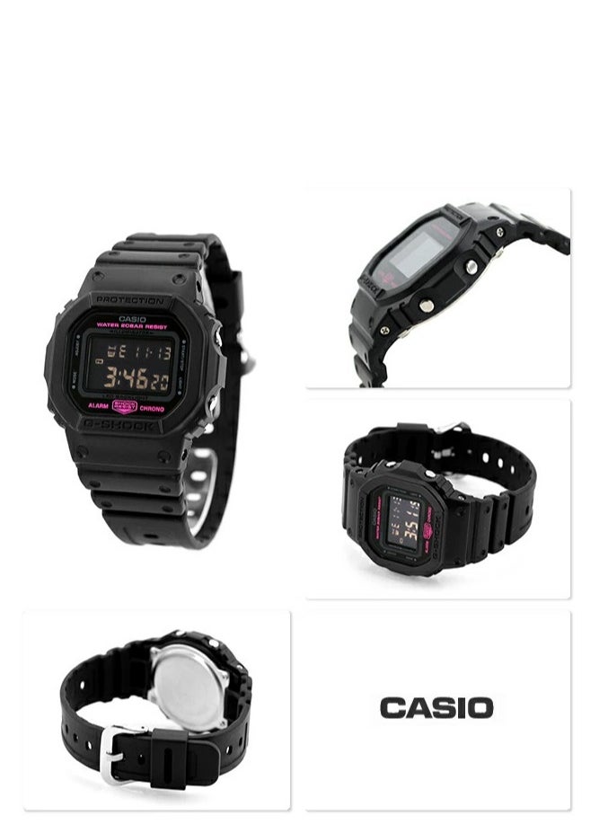 G-SHOCK G-SHOCK Pink Ribbon Women's Digital Watch - DW-5600PK-1DR  - Image 4