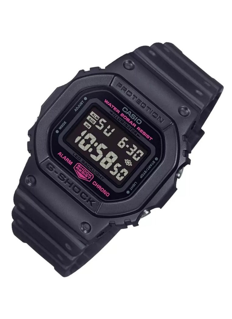 G-SHOCK G-SHOCK Pink Ribbon Women's Digital Watch - DW-5600PK-1DR  - Image 3
