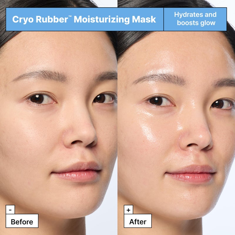Dr.Jart+ Cryo Rubber Moisturizing and Cooling Korean Face Mask with Hyaluronic Acid and Peptides| Korean Skin Care - Image 3