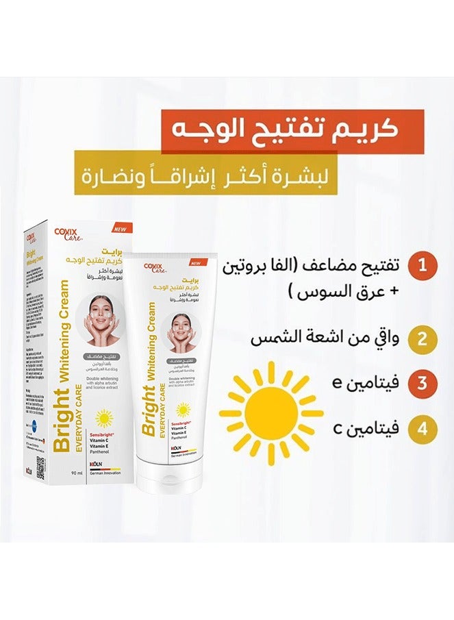 كوفيكس كير برايت كريم تفتيح الوجه - 90 مل - Image 2