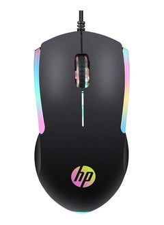 HP HP M160 Gaming Mouse with Multicolor LED Lighting and Ambidextrous Design - Black  - Image 3