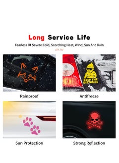 Car Reflective Wiper Stickers, Rear Wiper Decal Funny Cat Moving Tail Waving Wiper Decal, Highly Reflective Vinyl Safety Warning Reflective Stickers for Cars Rear Wipers Windshield Stickers (Red) - pzsku/Z38C516DF7F8187B46923Z/45/_/1725453953/eb3ef8db-292f-455b-b0b2-1efa6407bfaf