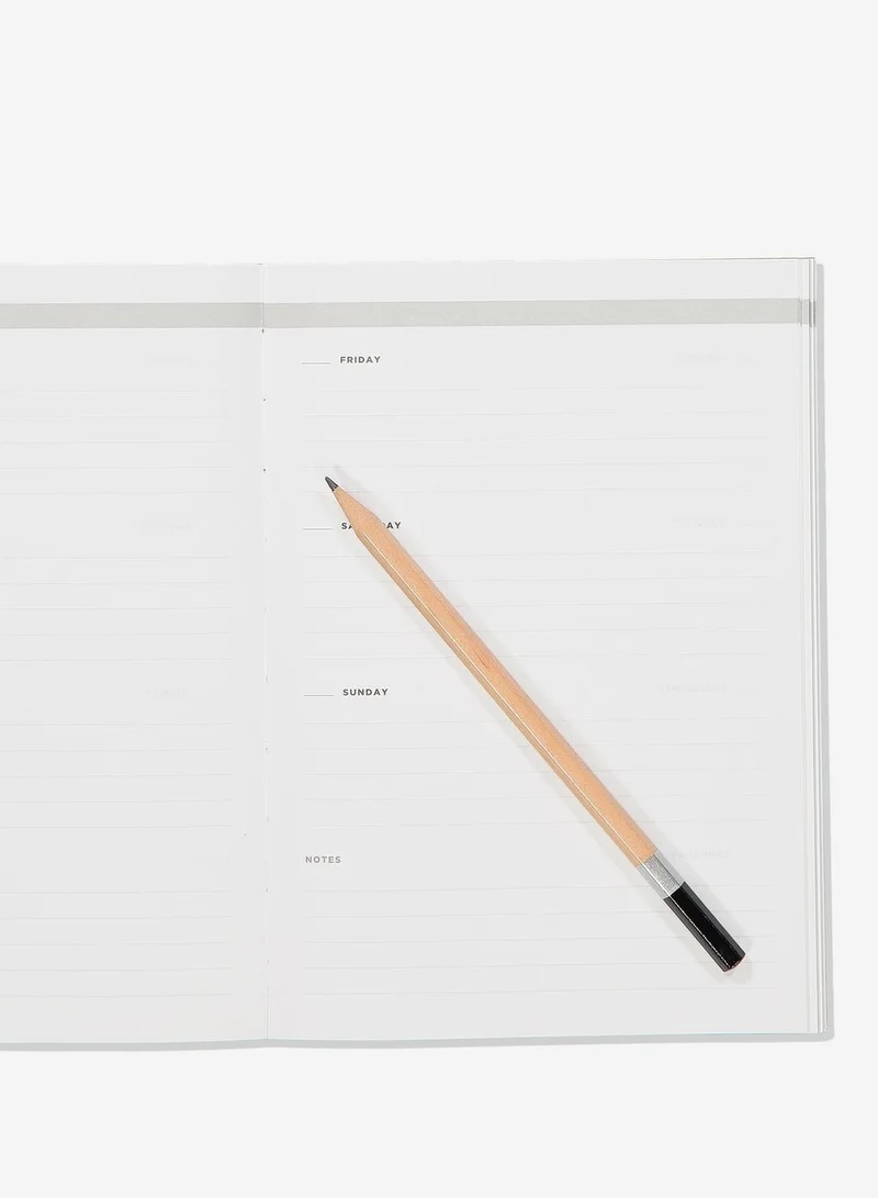 Typo A5 Marble Understated Undated Diary