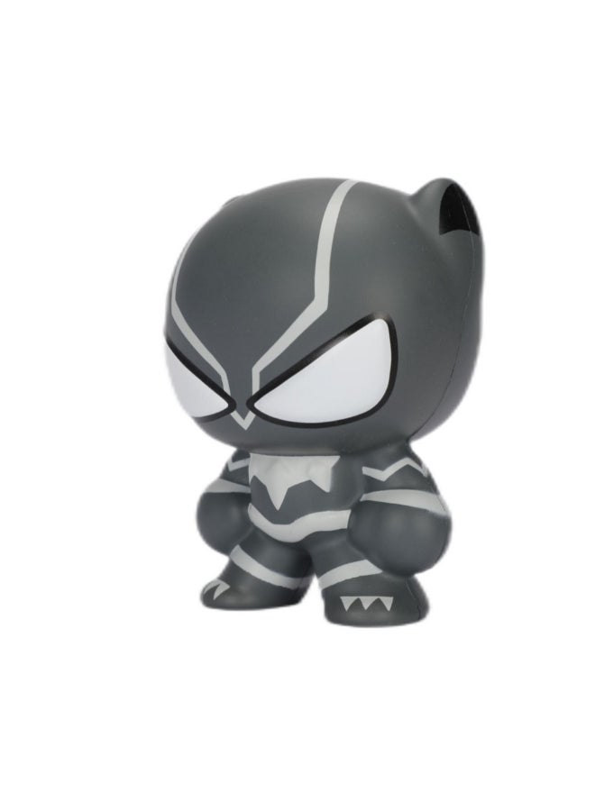 مارفل دمية موتشي سكويشي لشخصية النمر الأسود باللونين الرمادي والأبيض 10 × 10 × 10 سم VJ24447-P - Image 2