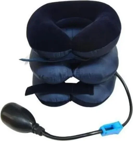 2Danlu 3 Layer Inflatable Cervical Traction Device Home Cervical Vertebra Orthosis Neck Collar Neck Stretcher (From Abroad)