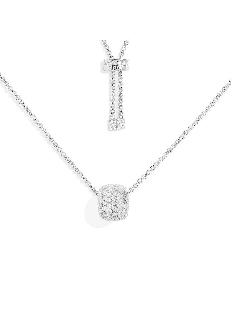 APM Monaco Adjustable Necklace with Pavé Ring - pzsku/Z38C556431EEFD14BA923Z/45/_/1733468991/13903c7f-e415-4df1-b6f3-1f38bd88bfd5