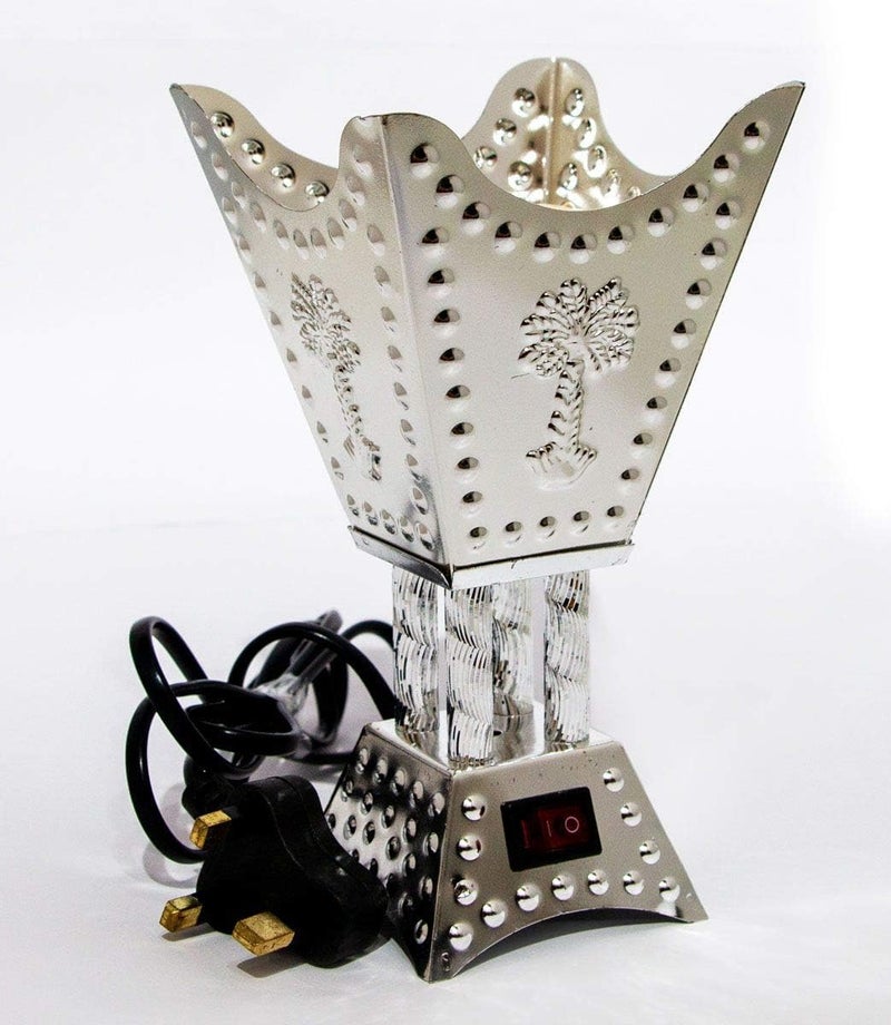 Samawa Electric Bakhoor Incense Burner, Mabkhara Oud Burner, Assorted Color, 10143-NF - Image 2