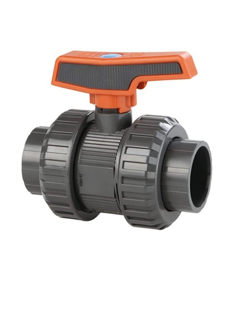 Cepex PVC Heavy Duty Water Supply Pipe Fittings for Swimming Pool, Agriculture, Irrigation & Commercial Plumbing Use (1.1/4 Inch, Union Ball Valve) - Image 3