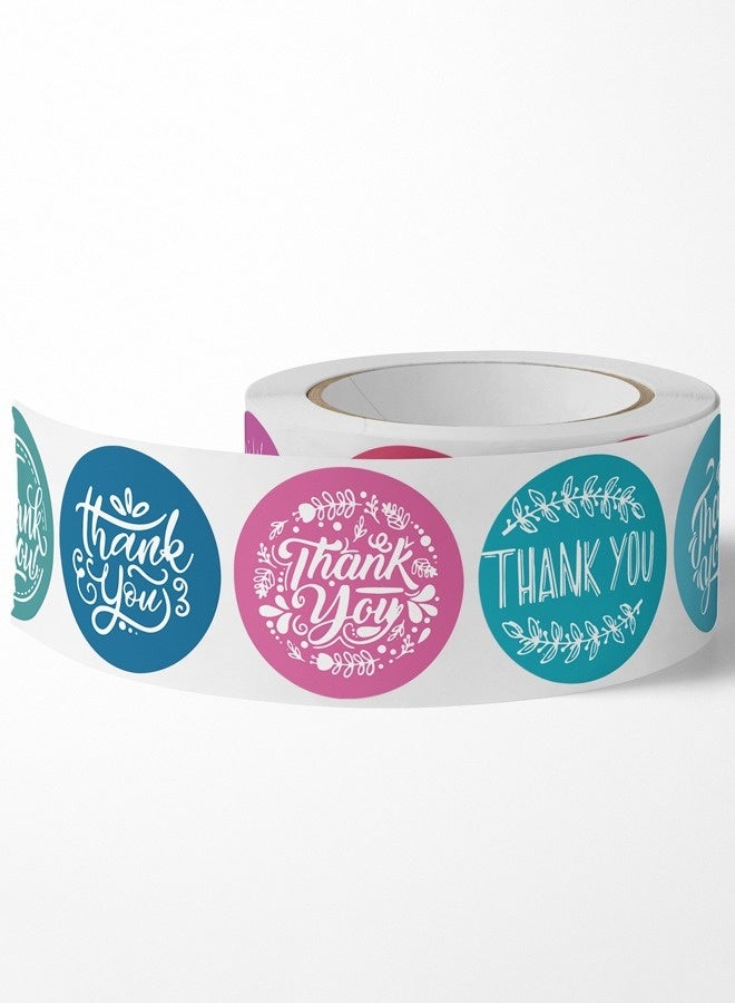 Generic 500 Pieces Thank You Dessert Cake Seal Stickers Wedding Dress Party  Labels Stickers Roll Tag  - Image 4