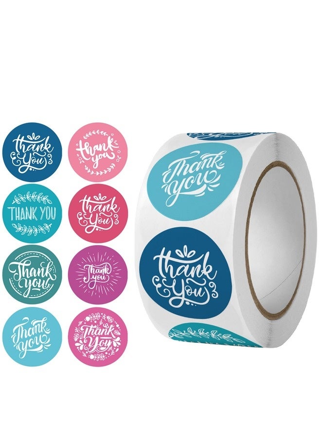 Generic 500 Pieces Thank You Dessert Cake Seal Stickers Wedding Dress Party  Labels Stickers Roll Tag  - Image 1