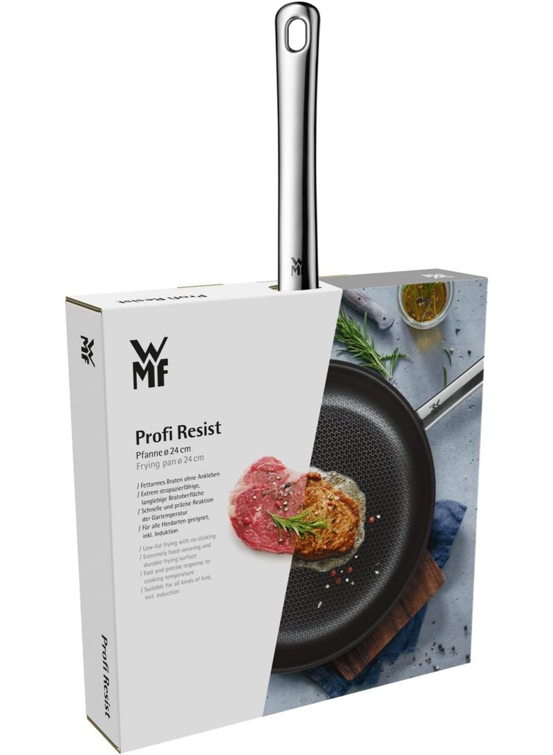 دبليو إم إف مقلاة بروفي ريزيست للطهي بالحث الحراري، بمقبض من الفولاذ المقاوم للصدأ، طولها 24 سم - Image 5