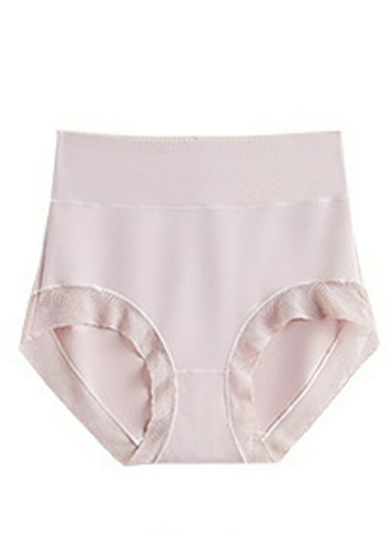 Loquat Women's Ultra Soft Briefs High Waist Underwear Panties Dusty Pink 